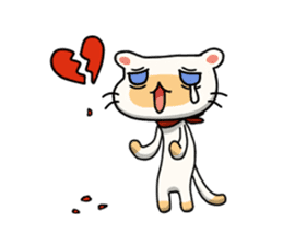 Egg kitty sticker #9069209