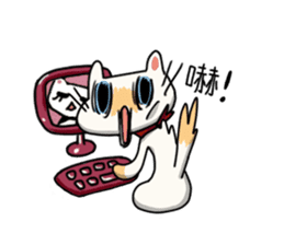 Egg kitty sticker #9069211