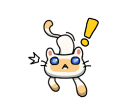 Egg kitty sticker #9069214