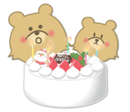 Kuma the tiny bear lives in Hokkaido 3 sticker #9069862