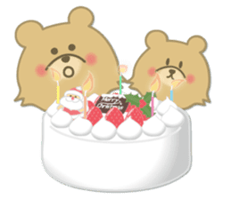 Kuma the tiny bear lives in Hokkaido 3 sticker #9069862