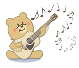 Kuma the tiny bear lives in Hokkaido 3 sticker #9069869