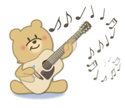 Kuma the tiny bear lives in Hokkaido 3 sticker #9069869
