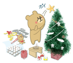 Kuma the tiny bear lives in Hokkaido 3 sticker #9069874