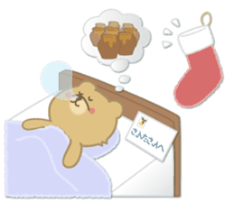 Kuma the tiny bear lives in Hokkaido 3 sticker #9069881