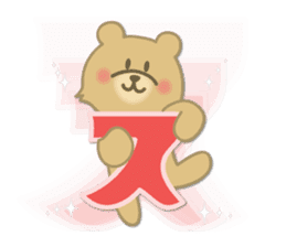 Kuma the tiny bear lives in Hokkaido 3 sticker #9069884