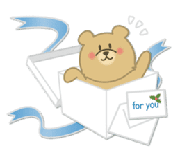 Kuma the tiny bear lives in Hokkaido 3 sticker #9069885