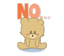 Kuma the tiny bear lives in Hokkaido 3 sticker #9069891