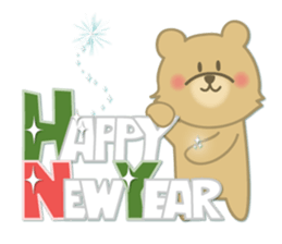 Kuma the tiny bear lives in Hokkaido 3 sticker #9069892