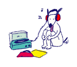 INU the Dog sticker #9070059