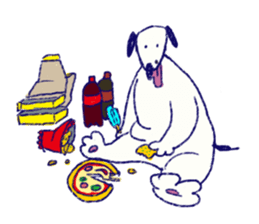 INU the Dog sticker #9070085