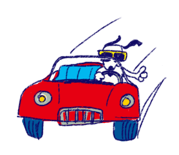 INU the Dog sticker #9070086