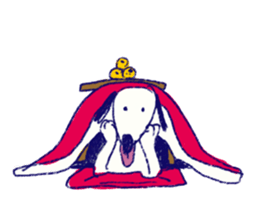 INU the Dog sticker #9070093