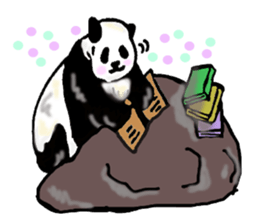 Heart of the panda sticker #9070165