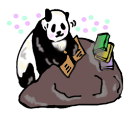 Heart of the panda sticker #9070165