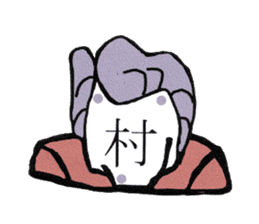 Hiro's one character face,Seventh sticker #9070477