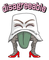 Sexy Medjed English version sticker #9070779