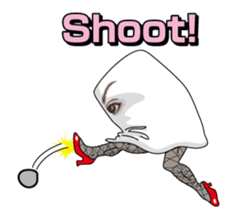 Sexy Medjed English version sticker #9070783