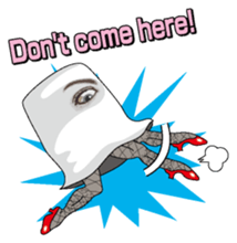 Sexy Medjed English version sticker #9070808