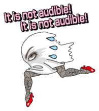 Sexy Medjed English version sticker #9070811