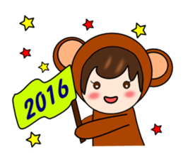 What's a cute Toyama 2016. Ver3. sticker #9071101