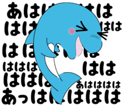 Dolphin Koo-chan<everyday conversation> sticker #9071136