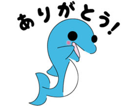 Dolphin Koo-chan<everyday conversation> sticker #9071138