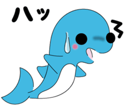 Dolphin Koo-chan<everyday conversation> sticker #9071150