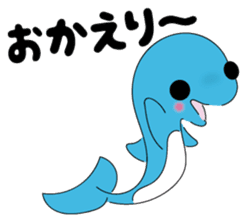 Dolphin Koo-chan<everyday conversation> sticker #9071160