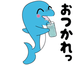 Dolphin Koo-chan<everyday conversation> sticker #9071163