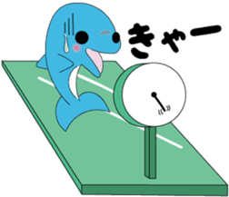 Dolphin Koo-chan<everyday conversation> sticker #9071170