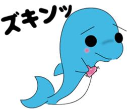 Dolphin Koo-chan<everyday conversation> sticker #9071175