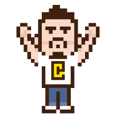 A day of beard bear (Pixel Art)