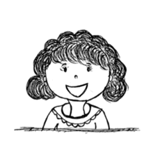 The retro girl stickers sticker #9072265