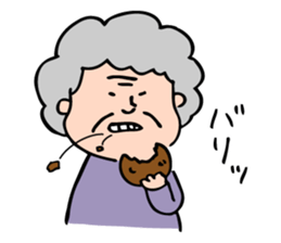 Spry Grandma sticker #9072550