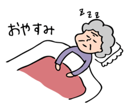Spry Grandma sticker #9072559