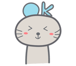 Bunny is Happy IN LOVE sticker #9072902