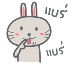 Bunny is Happy IN LOVE sticker #9072930