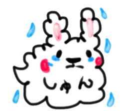 Colored pencil of the balloon animal sticker #9073217