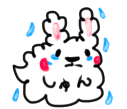 Colored pencil of the balloon animal sticker #9073217