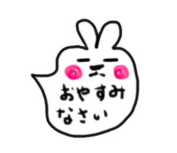 Colored pencil of the balloon animal sticker #9073220