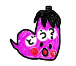 Colored pencil of the balloon animal sticker #9073224