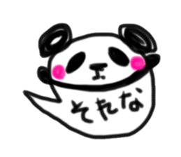 Colored pencil of the balloon animal sticker #9073229