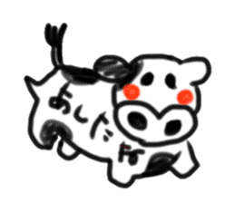 Colored pencil of the balloon animal sticker #9073233