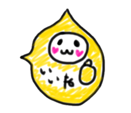 Colored pencil of the balloon animal sticker #9073235