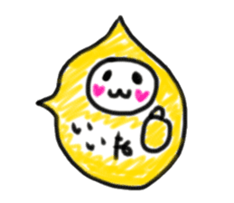 Colored pencil of the balloon animal sticker #9073235