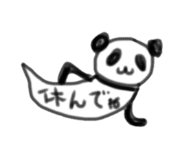 Colored pencil of the balloon animal sticker #9073241