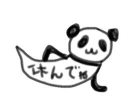 Colored pencil of the balloon animal sticker #9073241