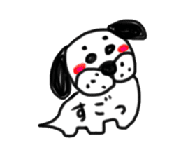 Colored pencil of the balloon animal sticker #9073244