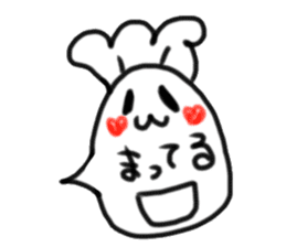 Colored pencil of the balloon animal sticker #9073245